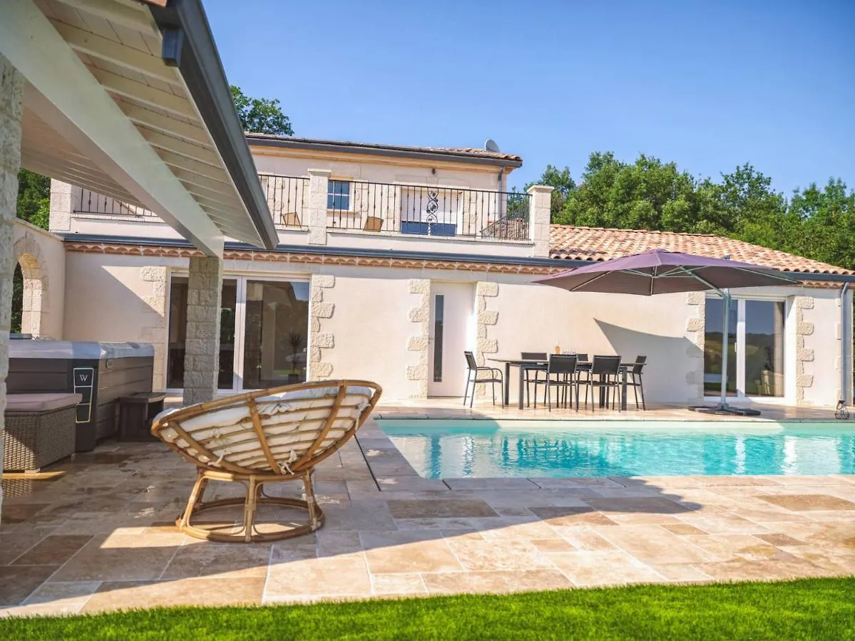 Villa Maurine - Piscine Chauffee - Spa - Clim - Salle De Fitness Castelnau-de-Montmiral