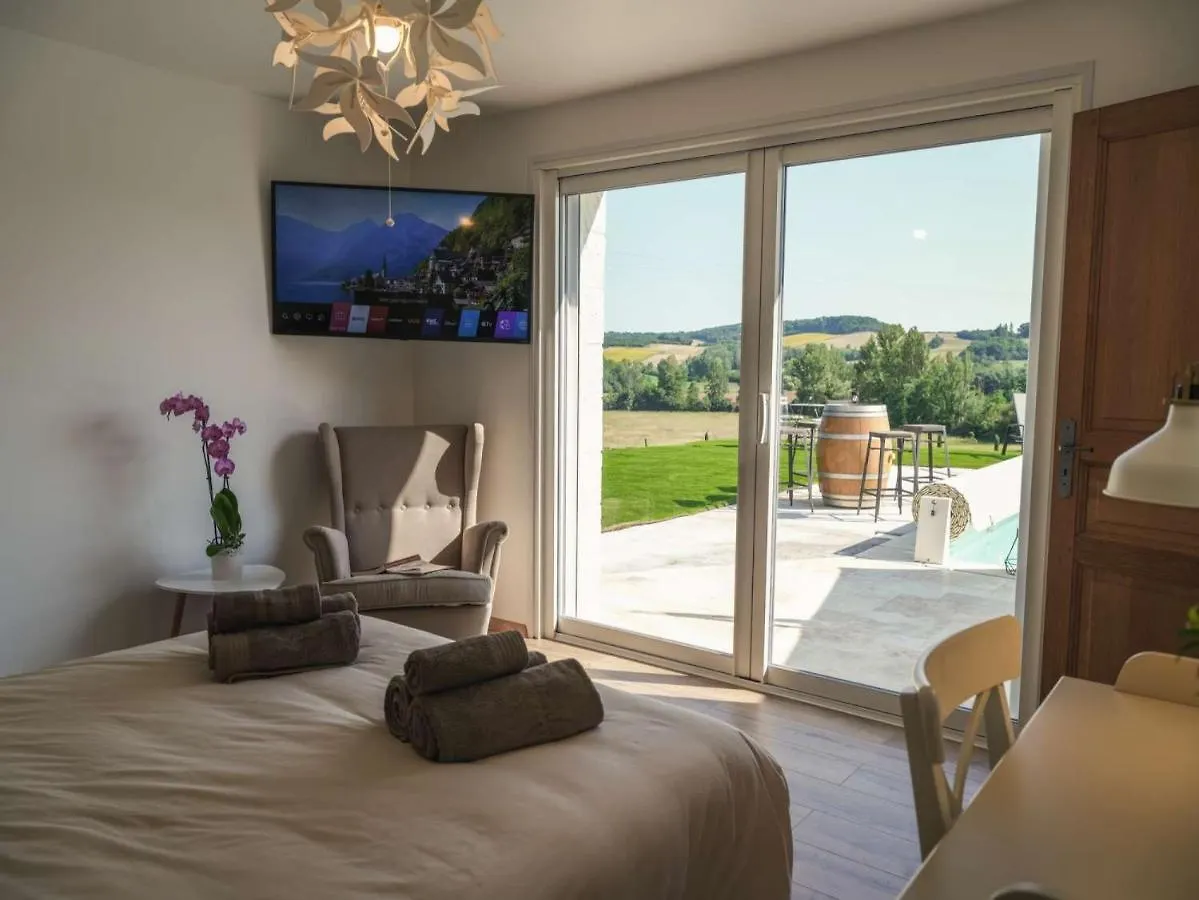 Villa Maurine - Piscine Chauffee - Spa - Clim - Salle De Fitness Castelnau-de-Montmiral 0*,  France