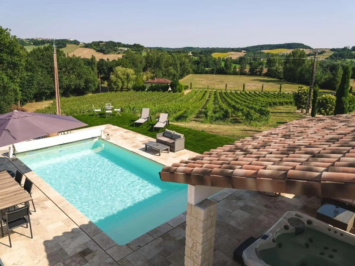 Villa Maurine - Piscine Chauffee - Spa - Clim - Salle De Fitness Castelnau-de-Montmiral France