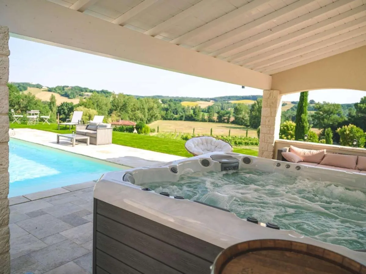Villa Maurine - Piscine Chauffee - Spa - Clim - Salle De Fitness Castelnau-de-Montmiral